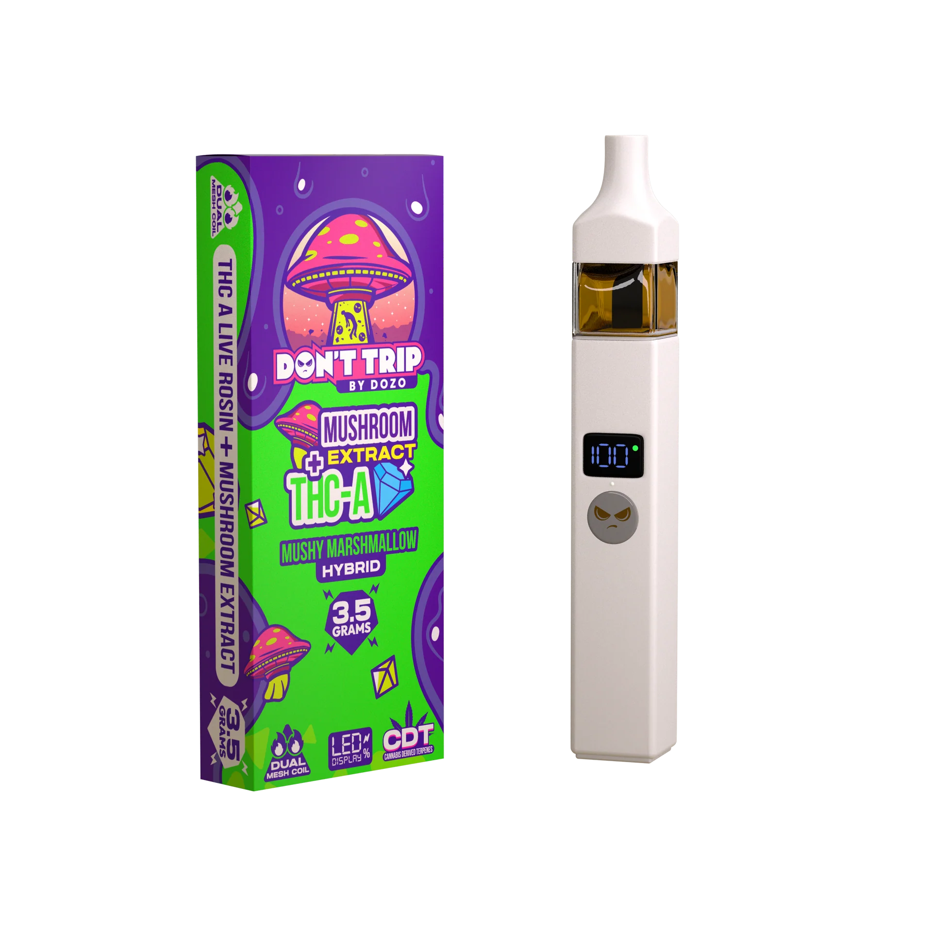 MUSHROOM DISPOSABLE WITH THC A 3
