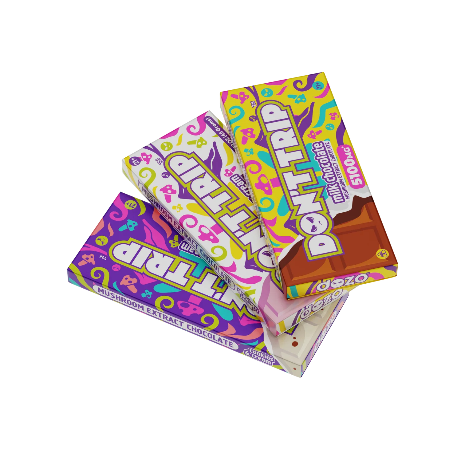 Chocolate Mushroom Bar 5100mg
