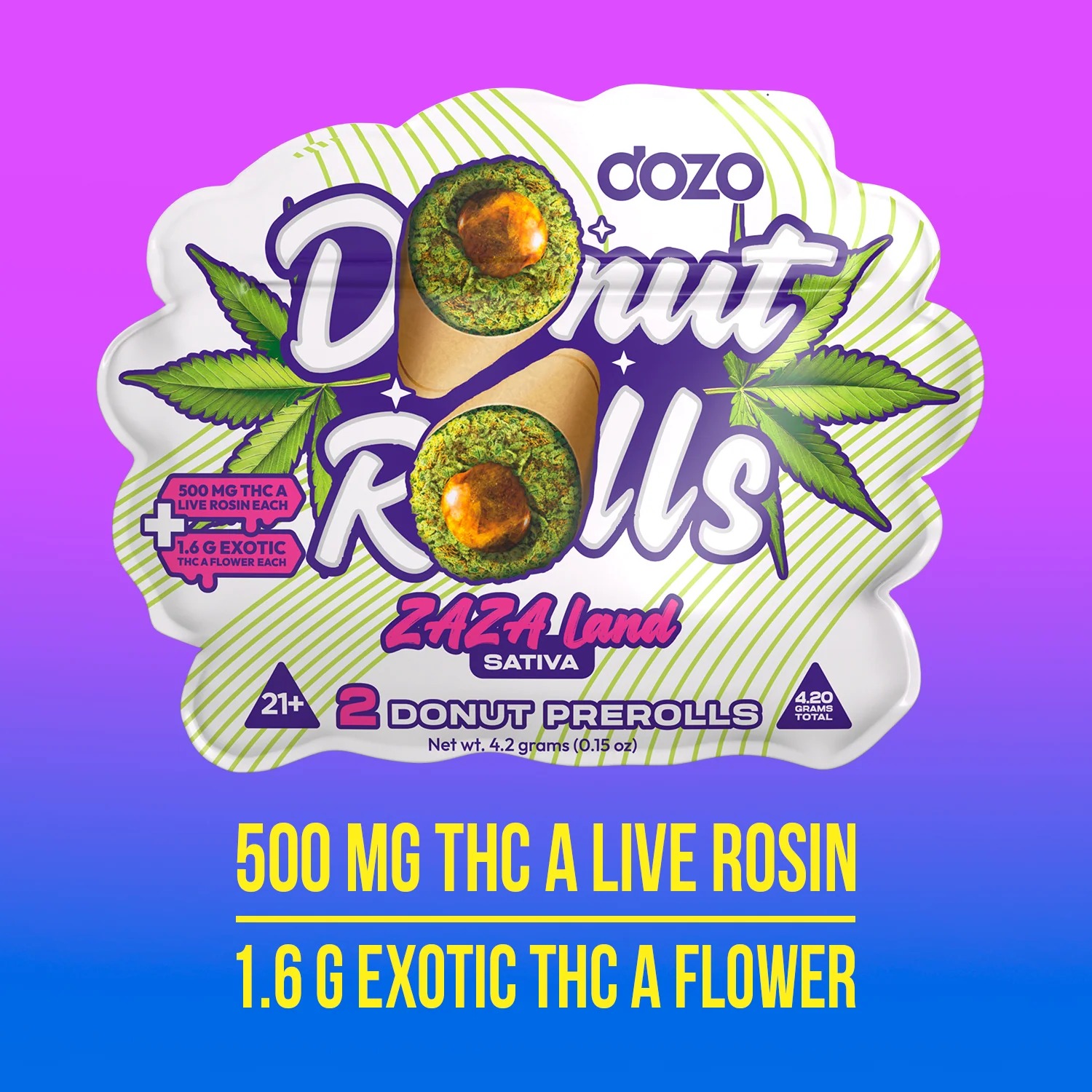 Dozo Donut Prerolls 20 g