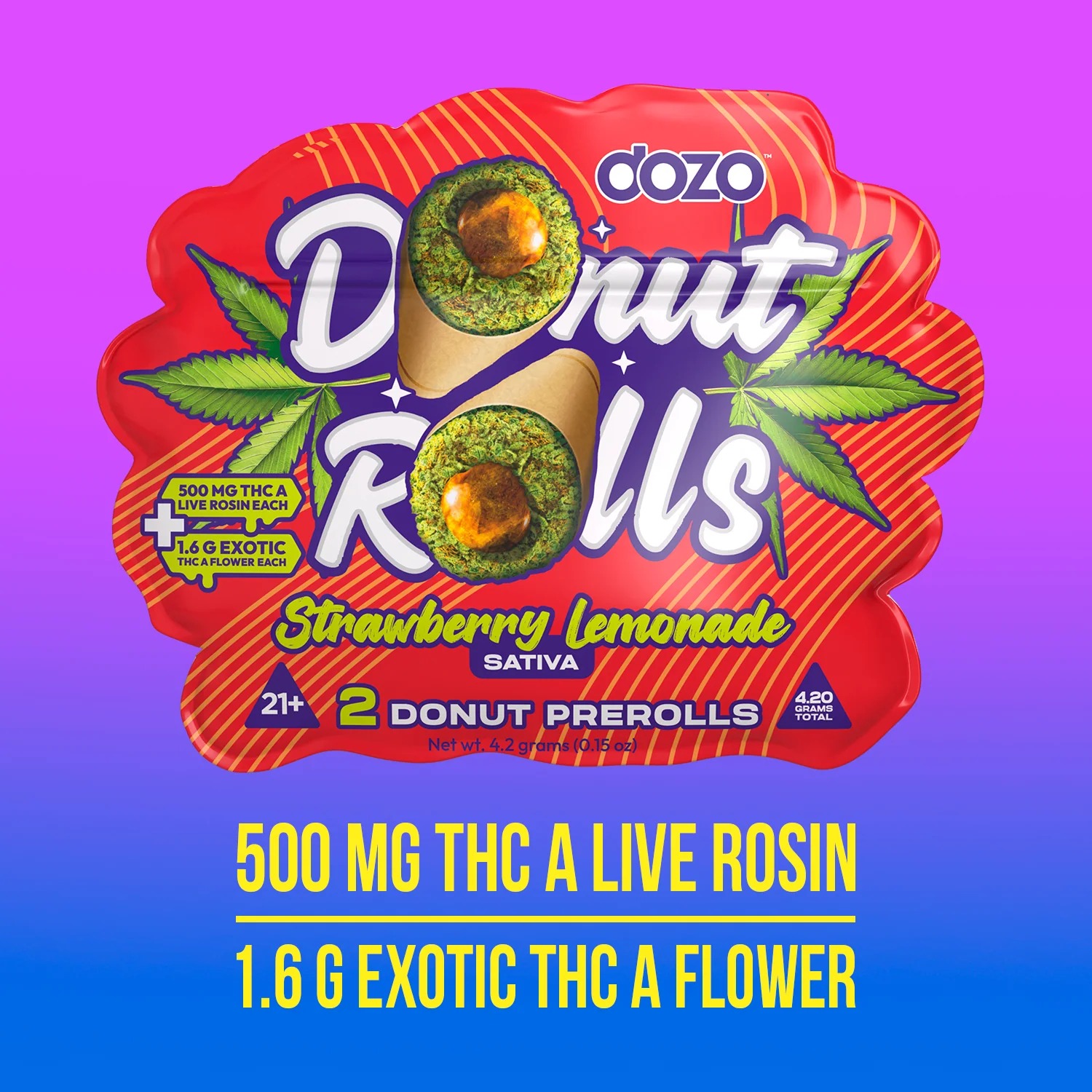 Dozo Donut Prerolls 420 g